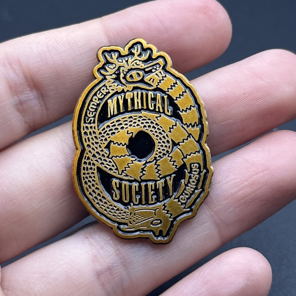 Rhett & Link Good Mythical Morning Mythical Society Lapel Hat Pin